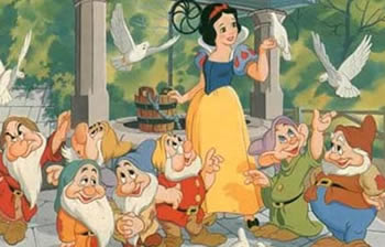 白雪公主和七个小矮人的故事