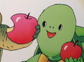 小乌龟分苹果