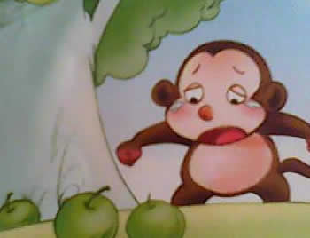 小猴找苹果